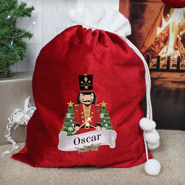 Modal Additional Images for Personalised Red Nutcracker Sack