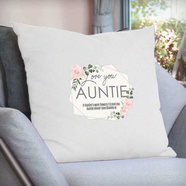 Modal Additional Images for Personalised Abstract Rose Cream Cushion Cover