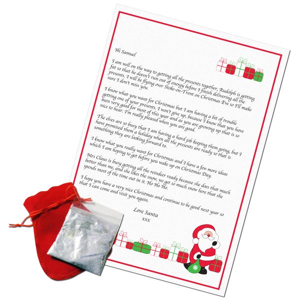 Modal Additional Images for Personalised Santa Letter