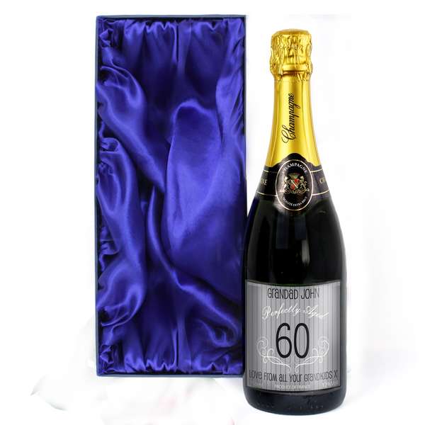 Modal Additional Images for Personalised Age Champagne Grey with Gift Box