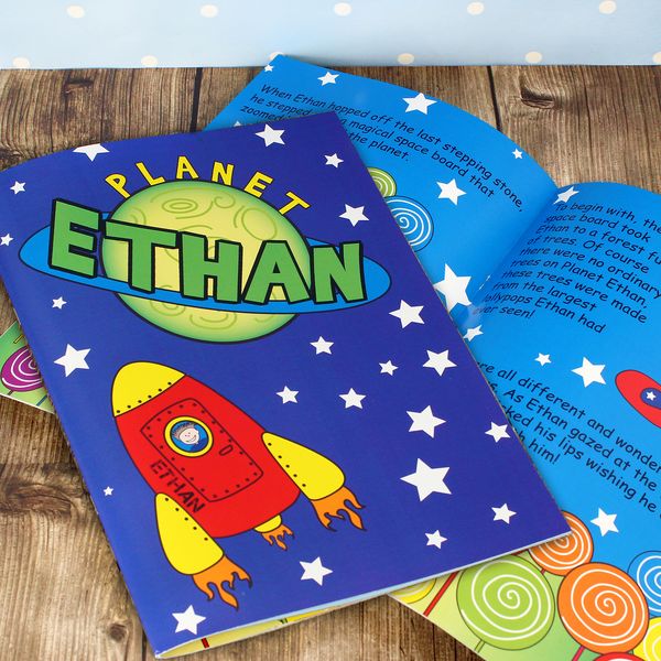 (image for) Personalised Space Story Book - Click Image to Close