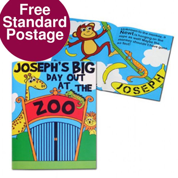 (image for) Personalised Zoo Story Book - Click Image to Close