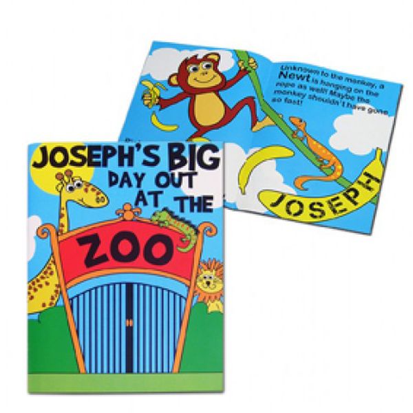 Modal Additional Images for Personalised Zoo Story Book