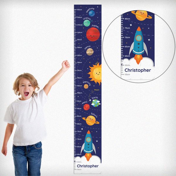 Modal Additional Images for Personalised Solar System Height Chart