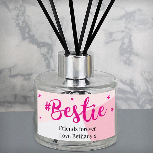 (image for) Personalised #Bestie Reed Diffuser - Click Image to Close