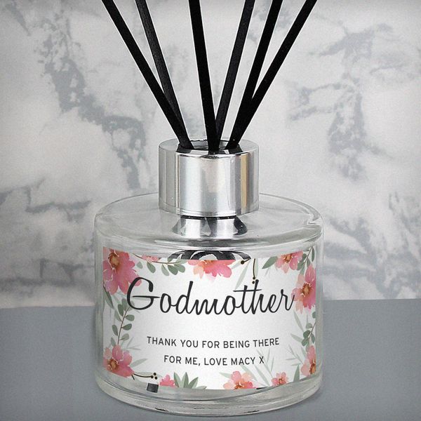 Modal Additional Images for Personalised Floral Sentimental Reed Diffuser