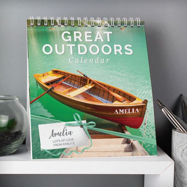 (image for) Personalised Outdoors Desk Calendar - Click Image to Close