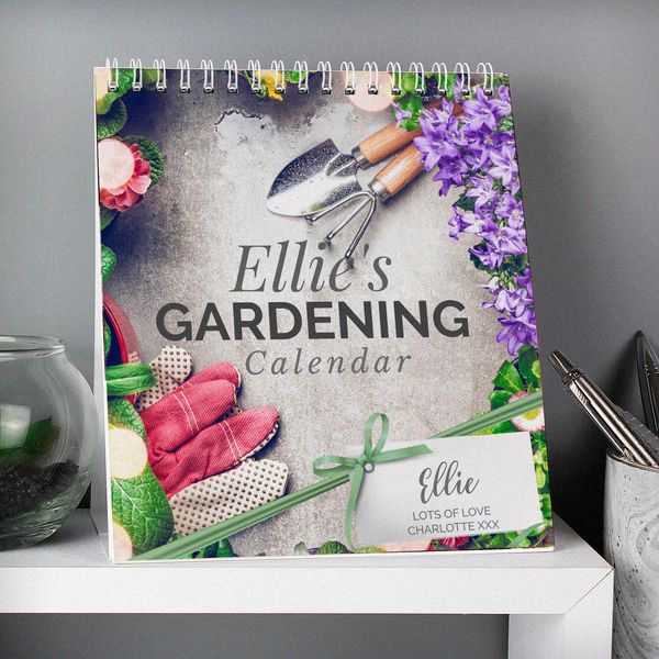 (image for) Personalised Gardening Desk Calendar - Click Image to Close
