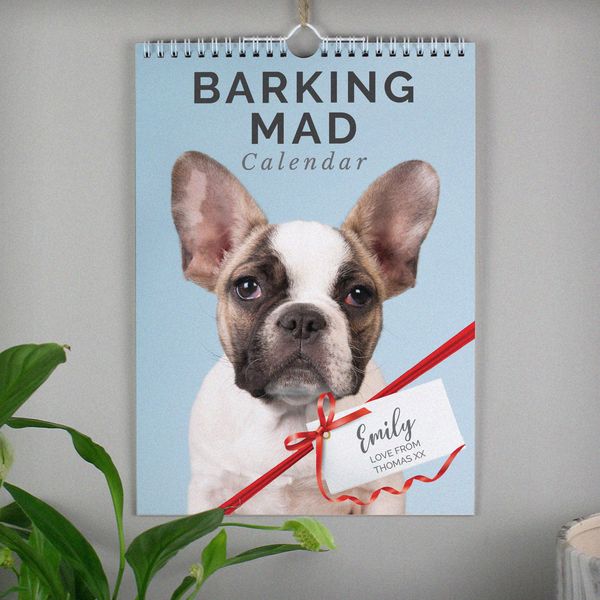 (image for) Personalised A4 Barking Mad Calendar - Click Image to Close