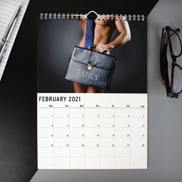 (image for) Personalised A4 Hot Hunks Calendar - Click Image to Close