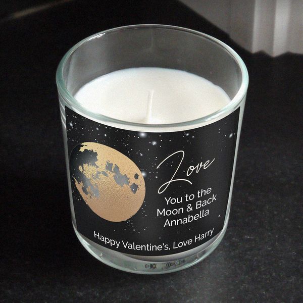 (image for) Personalised You Are My Sun My Moon Scented Jar Candle