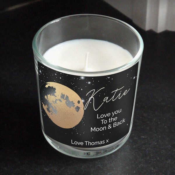 (image for) Personalised You Are My Sun My Moon Scented Jar Candle - Click Image to Close