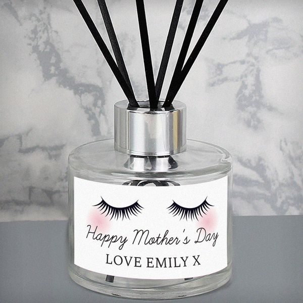 Modal Additional Images for Personalised Eyelashes Reed Diffuser
