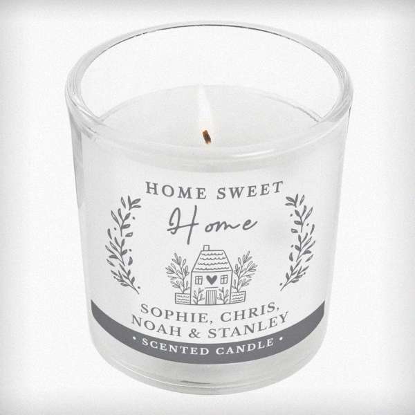 Modal Additional Images for Personalised HOME Scented Jar Candle