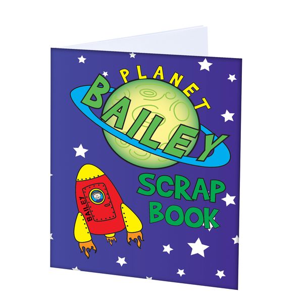 (image for) Personalised Space - A4 Scrapbook - Click Image to Close