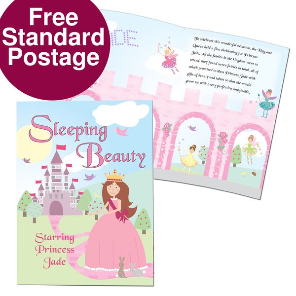 (image for) Personalised Sleeping Beauty Story Book