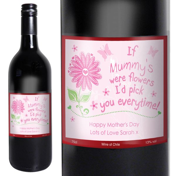 (image for) Personalised Id Pick You Red Wine - Click Image to Close