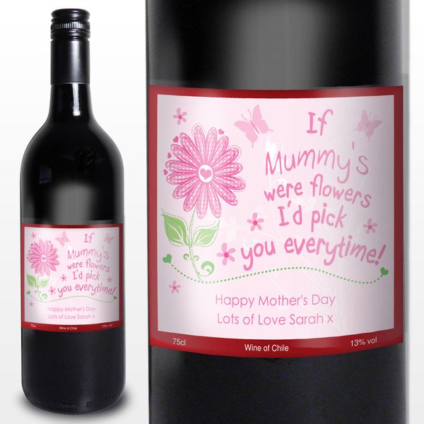 (image for) Personalised Id Pick You Red Wine - Click Image to Close