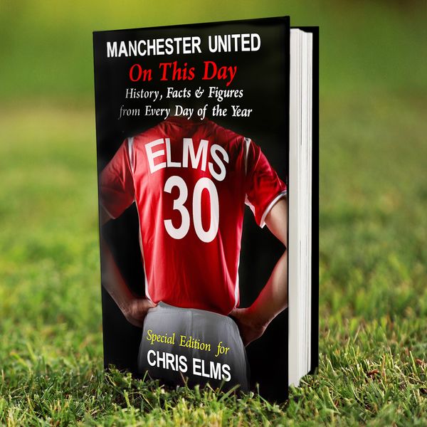 (image for) Personalised Manchester United On This Day Book