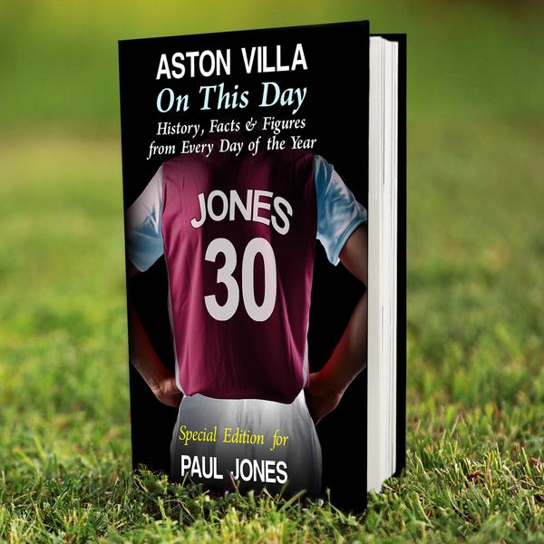 (image for) Personalised Aston Villa on this Day Book - Click Image to Close