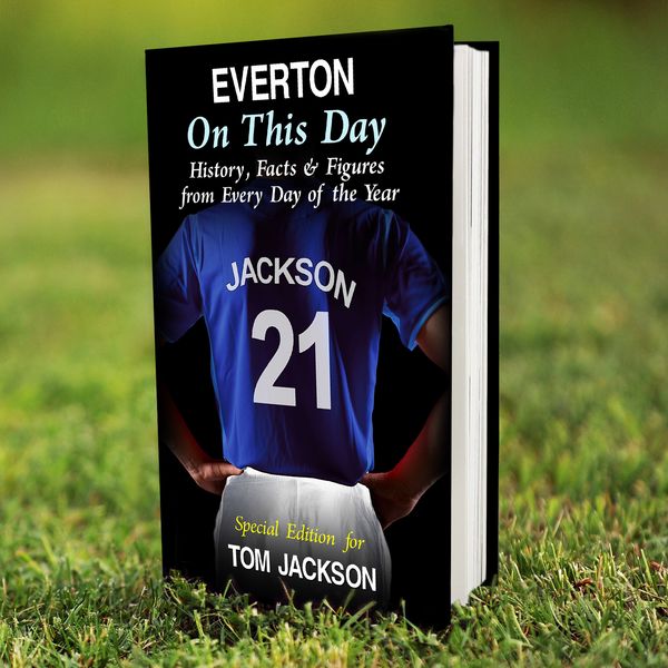 (image for) Personalised Everton on this Day Book - Click Image to Close