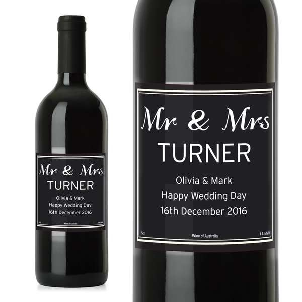 Modal Additional Images for Personalised Classic Red Wine