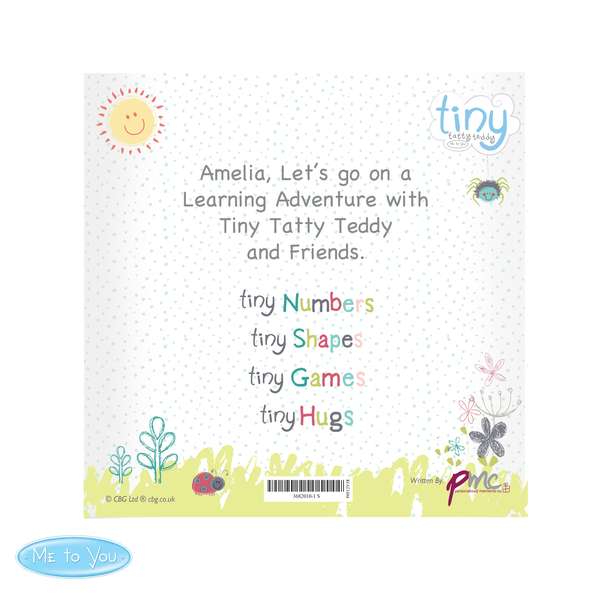 Modal Additional Images for Personalised Tiny Tatty Teddy Learning Adventure Book