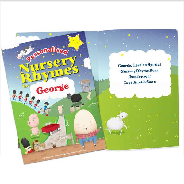 (image for) Personalised Nursery Rhyme Book - Click Image to Close