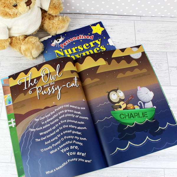 Modal Additional Images for Personalised Nursery Rhyme Book