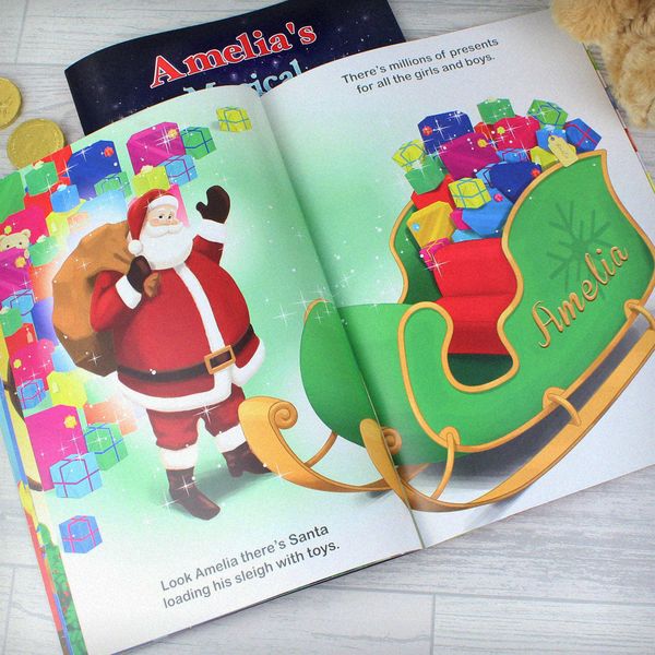 (image for) Personalised Magical Christmas Adventure Story Book - Click Image to Close