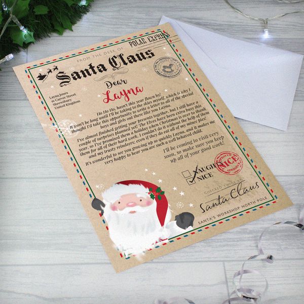 (image for) Personalised Santa Claus Letter - Click Image to Close