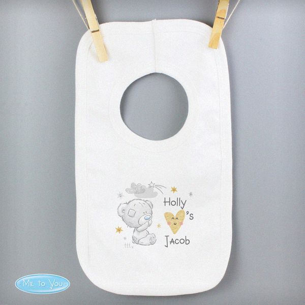 Modal Additional Images for Personalised Tiny Tatty Teddy I Heart Baby Bib