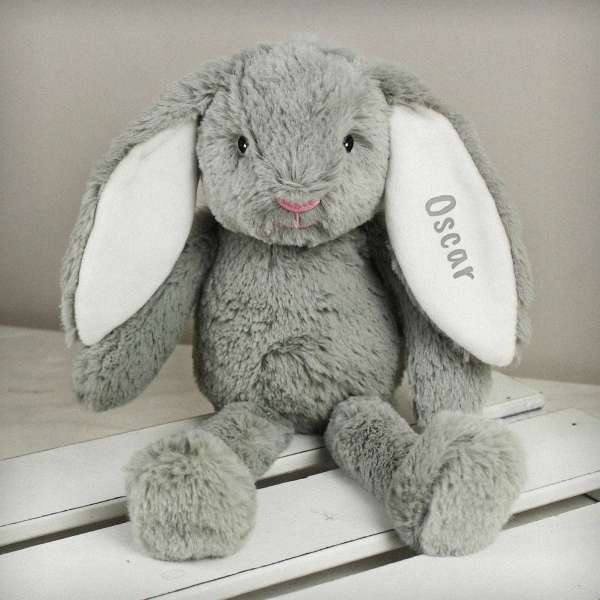 Modal Additional Images for Personalised Bunny Rabbit Soft Toy