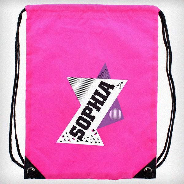 (image for) Personalised Dance Pink Kit Bag - Click Image to Close