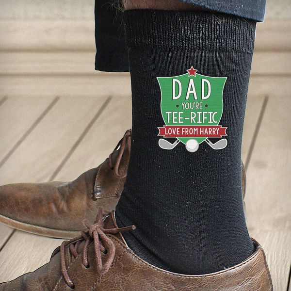 (image for) Personalised Tee-Rific Mens Socks - Click Image to Close