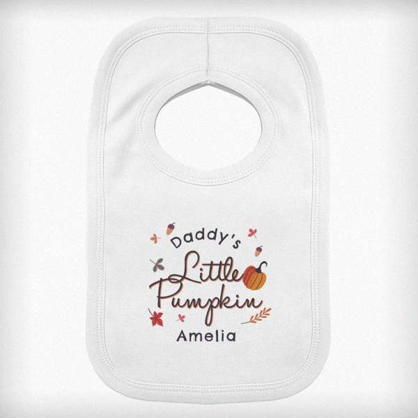 Modal Additional Images for Personalised Little Pumpkin Bib