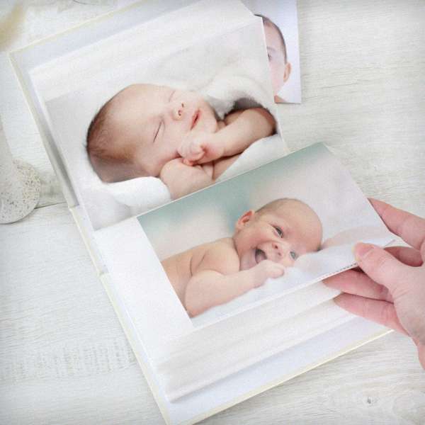 (image for) Personalised Floral 6x4 Photo Album with Sleeves - Click Image to Close