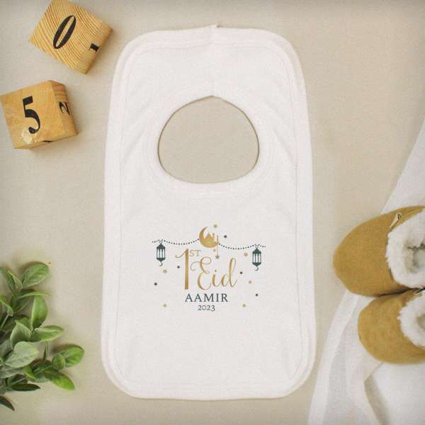 (image for) Personalised 1st Eid Bib - Click Image to Close