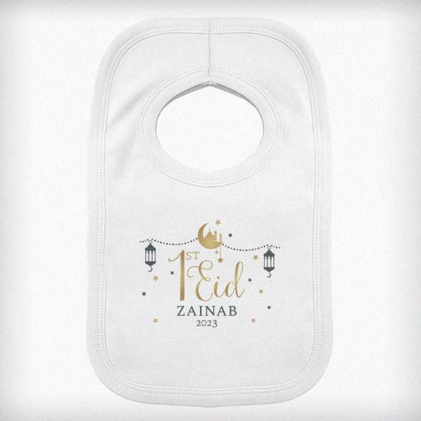 (image for) Personalised 1st Eid Bib - Click Image to Close