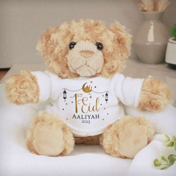 (image for) Personalised 1st Eid Teddy Bear - Click Image to Close