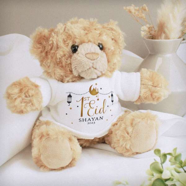 (image for) Personalised 1st Eid Teddy Bear - Click Image to Close