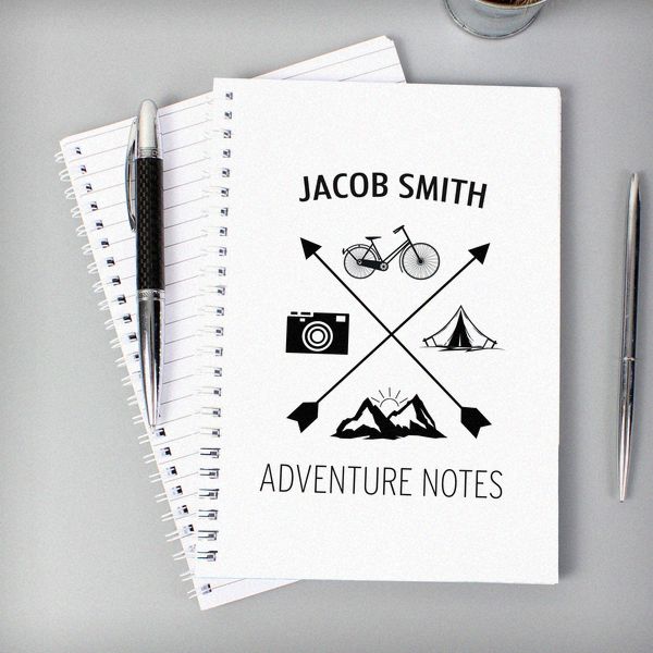 (image for) Personalised Adventure A5 Notebook - Click Image to Close