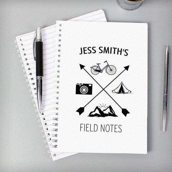 (image for) Personalised Adventure A5 Notebook - Click Image to Close