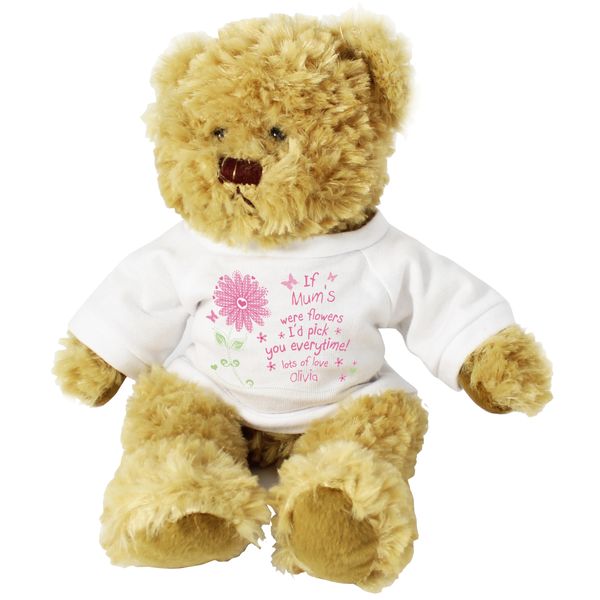 (image for) Personalised Id Pick You Message Bear - Click Image to Close