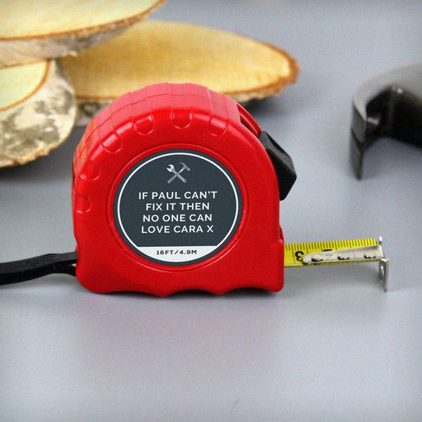 (image for) Personalised Tools Tape Measure
