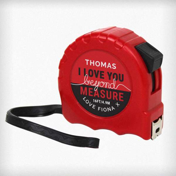 Modal Additional Images for Personalised Beyond Measures Tape Measure