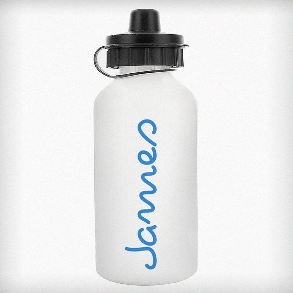 (image for) Personalised Blue Name Island Drinks Bottle - Click Image to Close