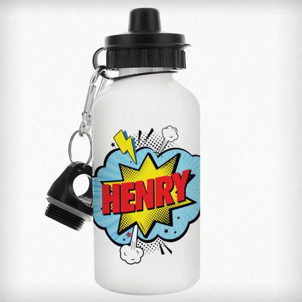 Modal Additional Images for Personalised Superhero Drinks Bottle