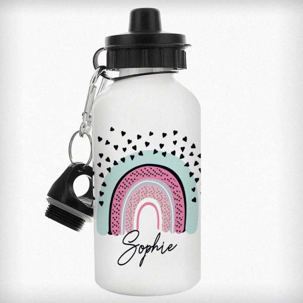 Modal Additional Images for Personalised Rainbow Drinks Bottle