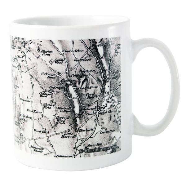 (image for) Personalised 1805 - 1874 Old Series Map Mug - Click Image to Close